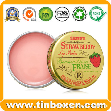 Solid Perfume Metal Tin Box For Cosmetics